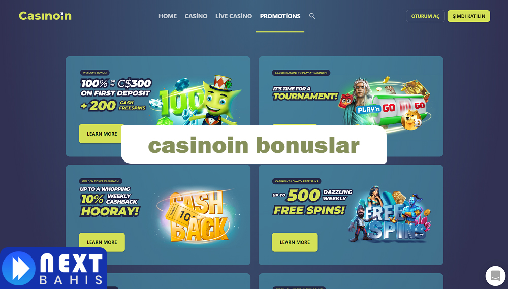 casinoin bonuslar