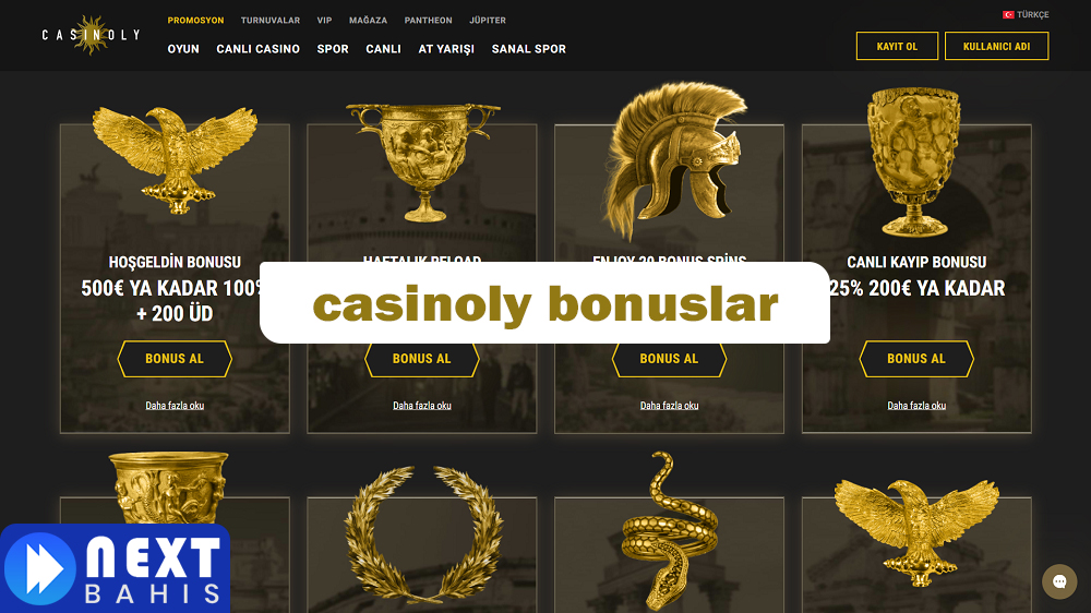 casinoly bonuslar