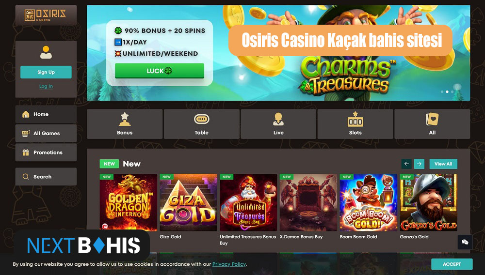 Osiris Casino Kaçak bahis sitesi