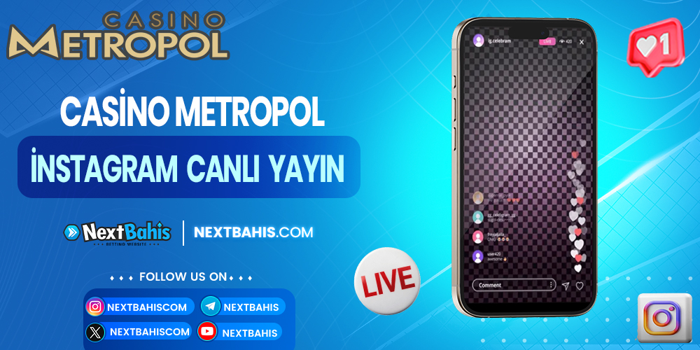 Casino Metropol İnstagram Canlı Yayın