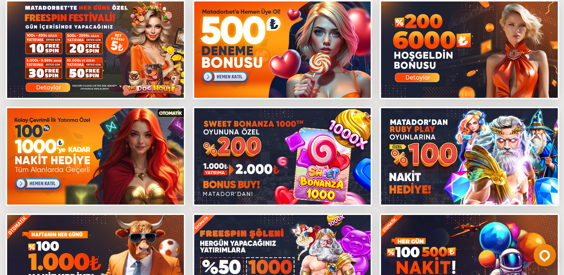 Matadorbet Bonus