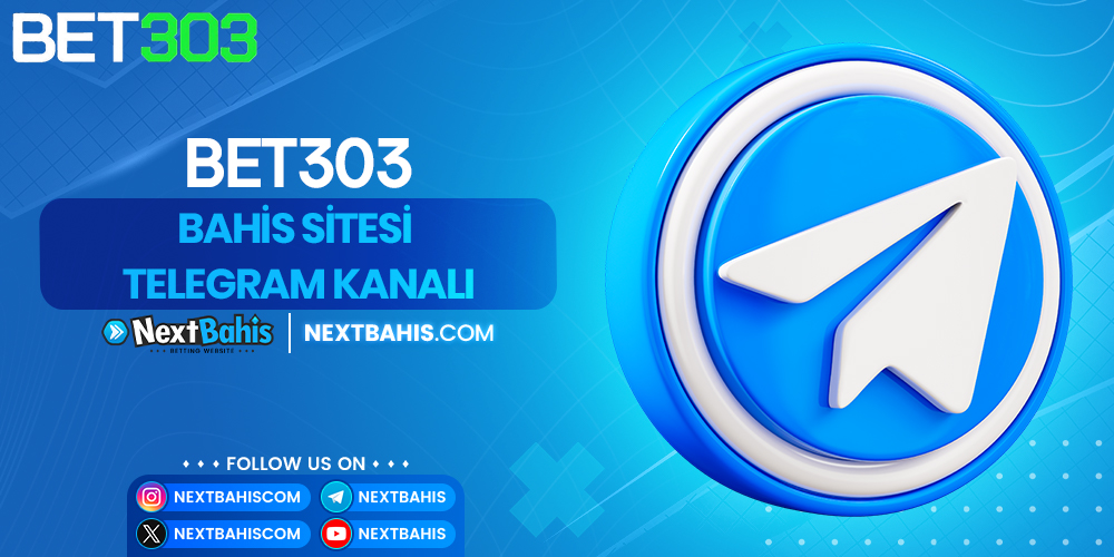 Bet303 Bahis Sitesi Telegram Kanalı