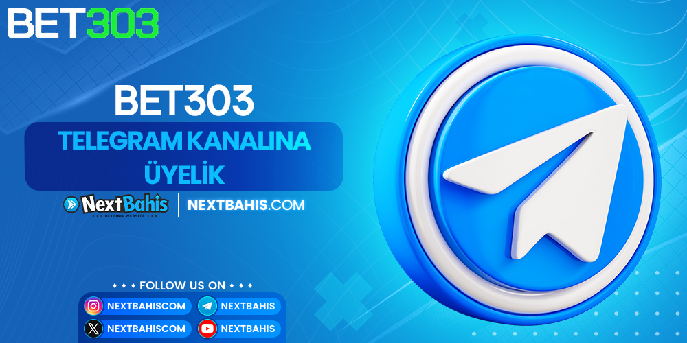 Bet303 Telegram Kanalına Üyelik