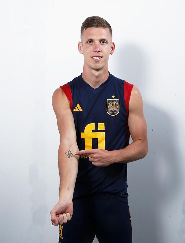 Dani Olmo dövmesi