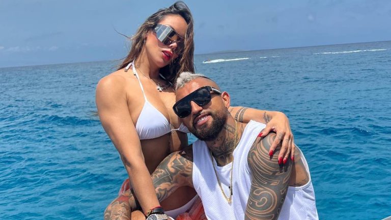 Arturo Vidal ve Sonia Isaza