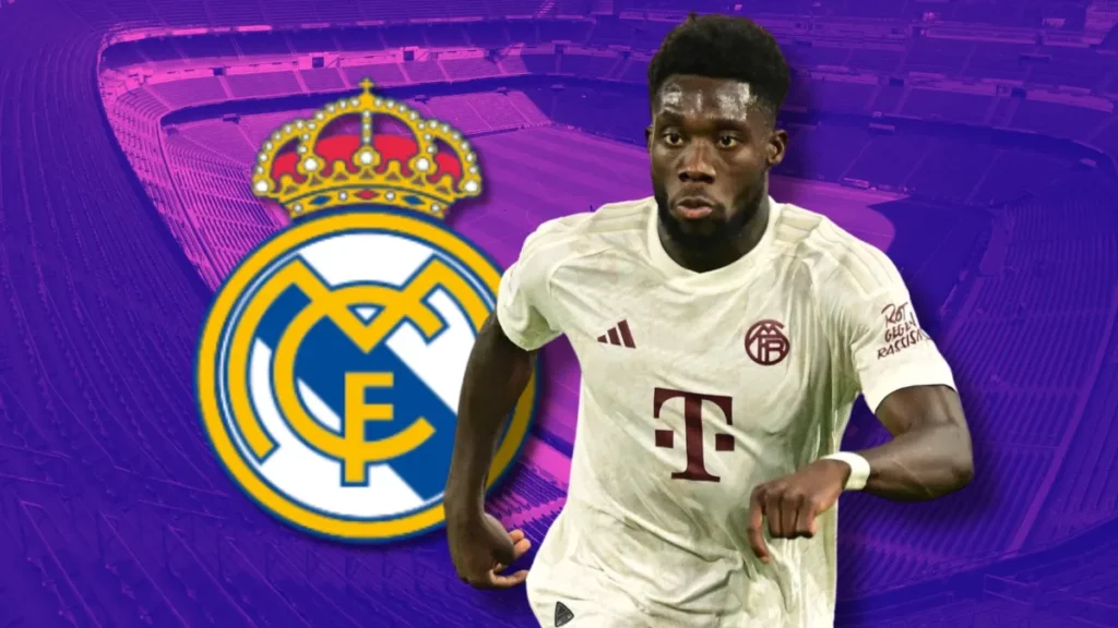 Alphonso Davies Real Madrid