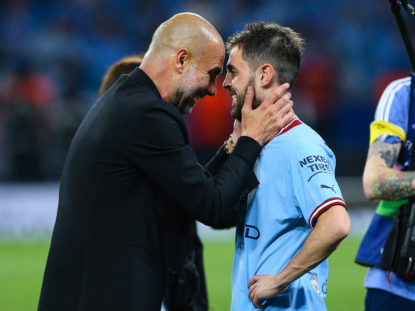 Bernardo Silva Pep Guardiola