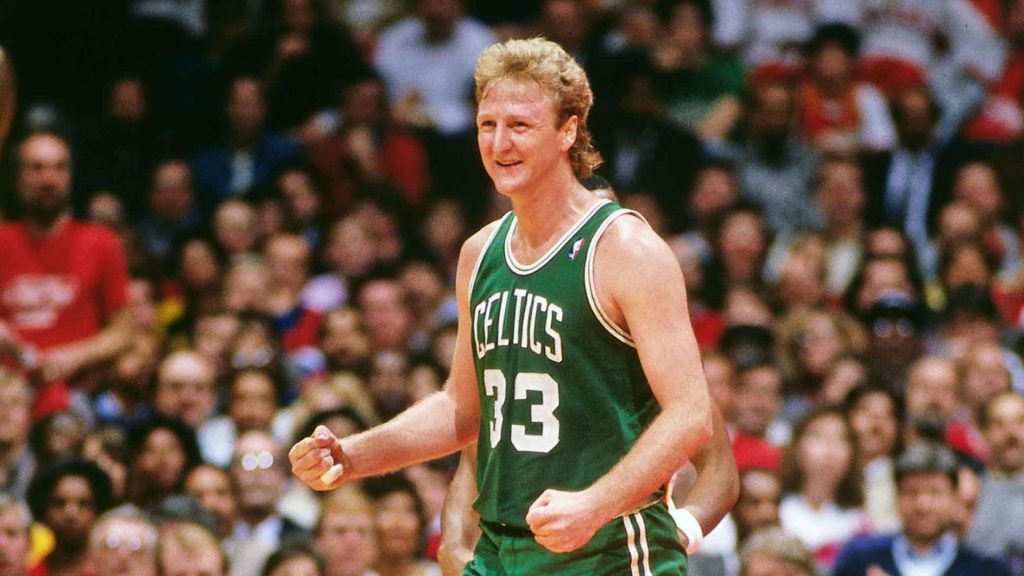 Boston Celtics Larry Bird