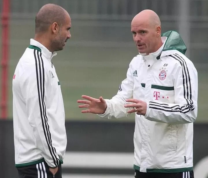 Erik ten Hag Pep Guardiola