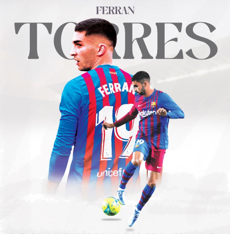 Ferran Torres Futbol Duvar Kağıdı