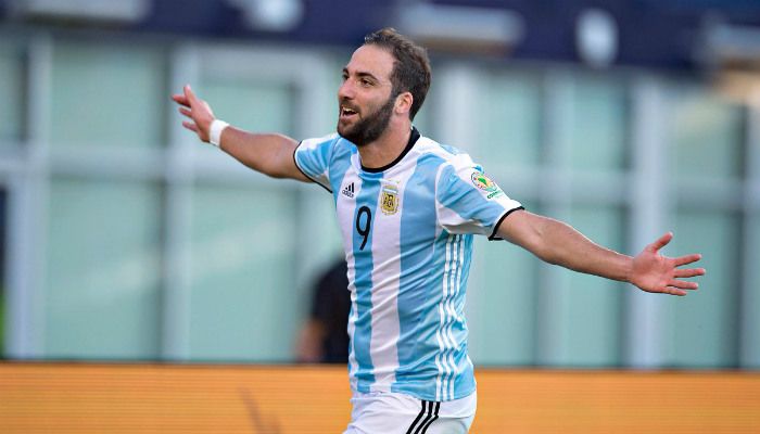 Gonzalo Higuaín Arjantin Milli Takımında