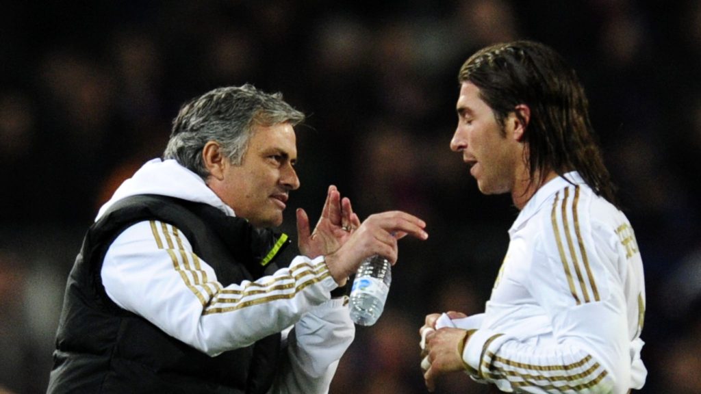 Jose Mourinho Sergio Ramos