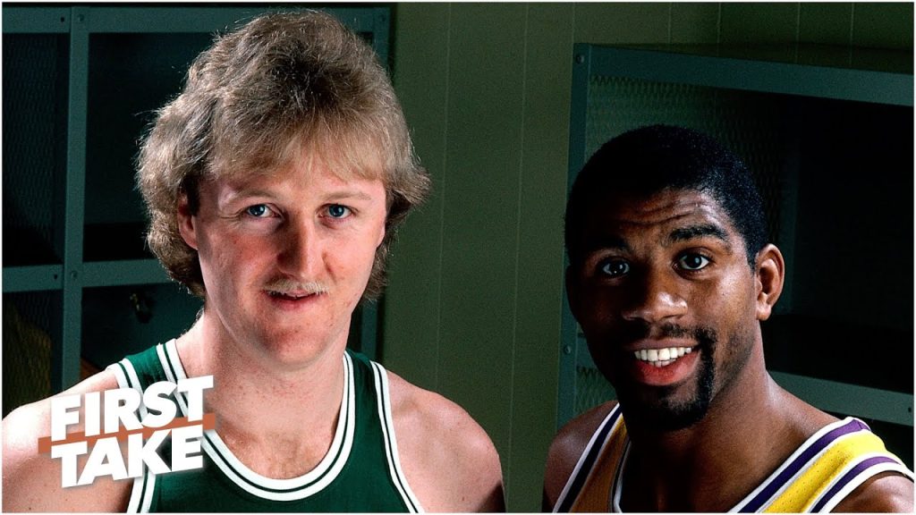 Larry Bird Magic Johnson