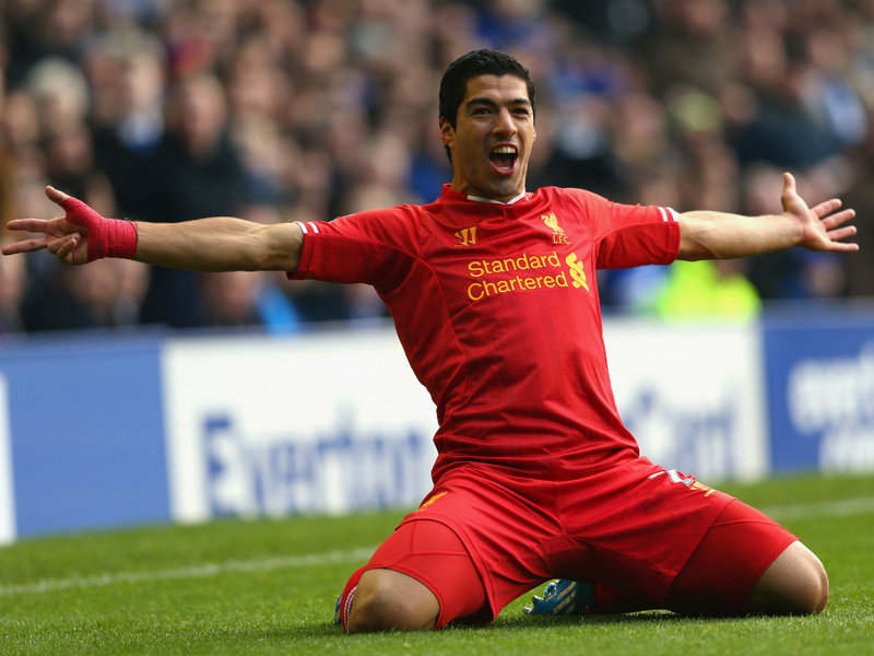 Luis Suárez Liverpool Takımında