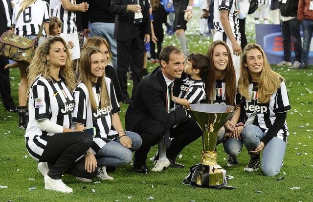 Massimiliano Allegri Çocuklarının Fotoğrafı