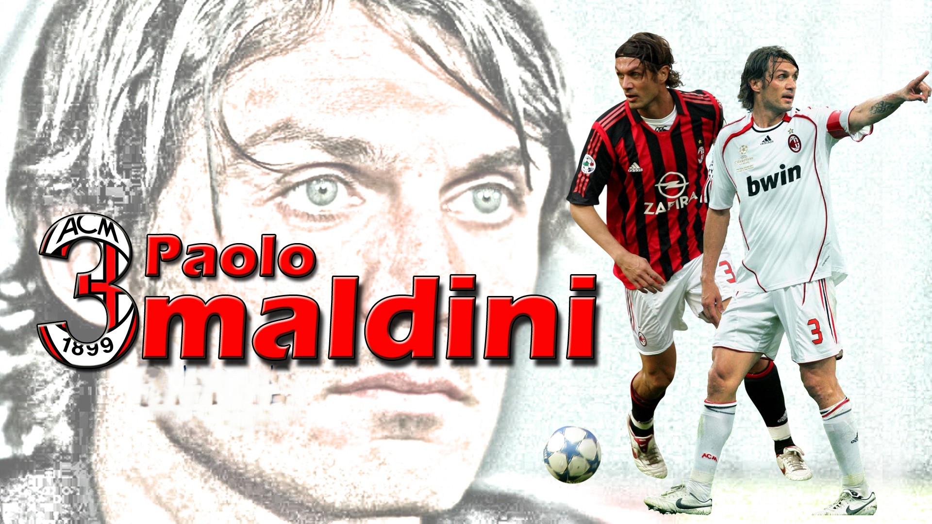 Paolo Maldini Laptop Duvar Kağıdı