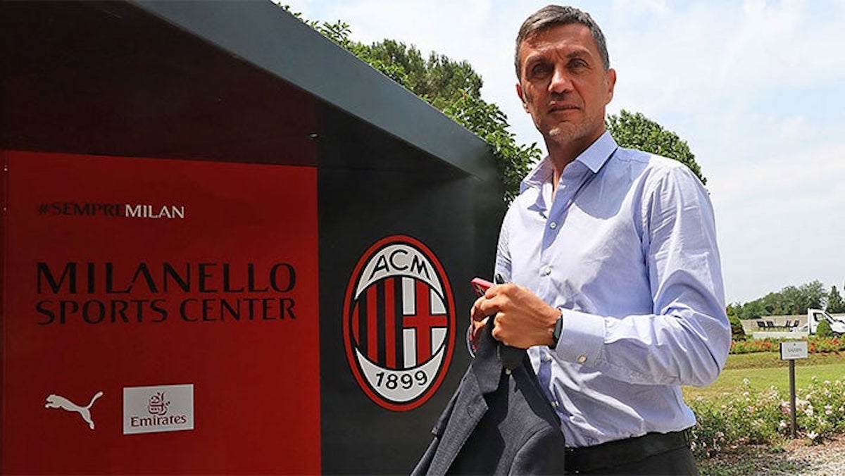 Paolo Maldini Milan Yönetim Süreci