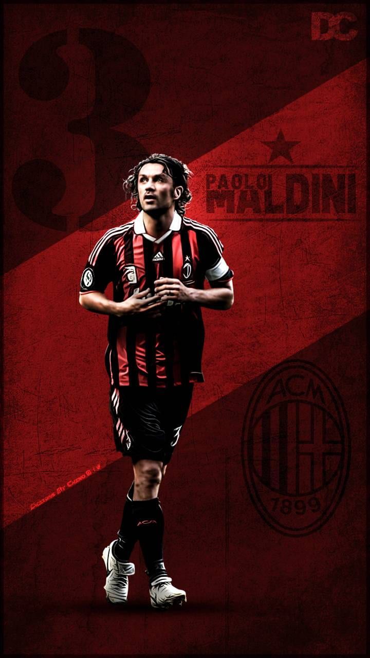 Paolo Maldini Telefon Duvar Kağıdı