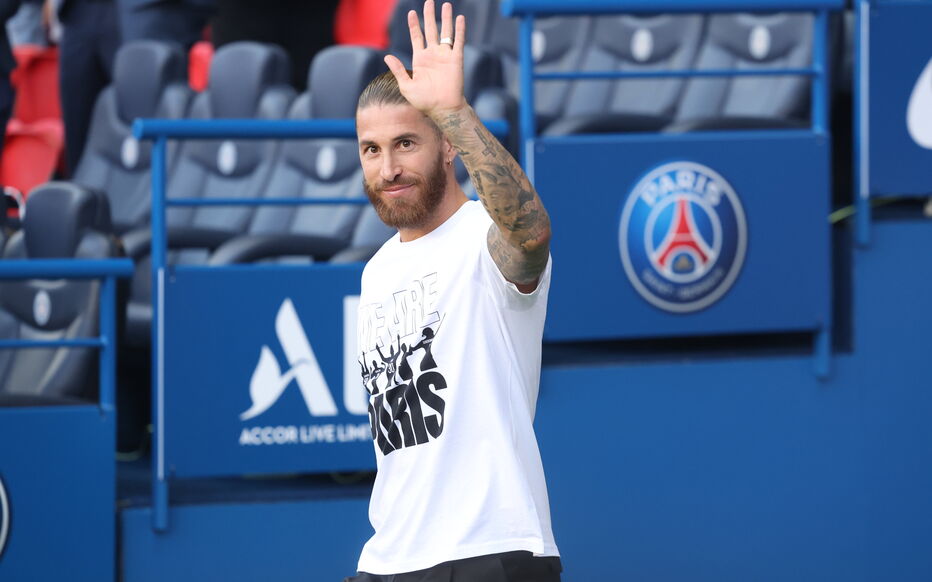 Sergio Ramos Parc des Princes