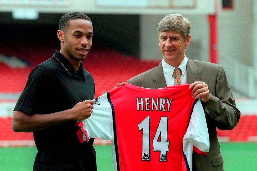 Thierry Henry Arsène Wenger