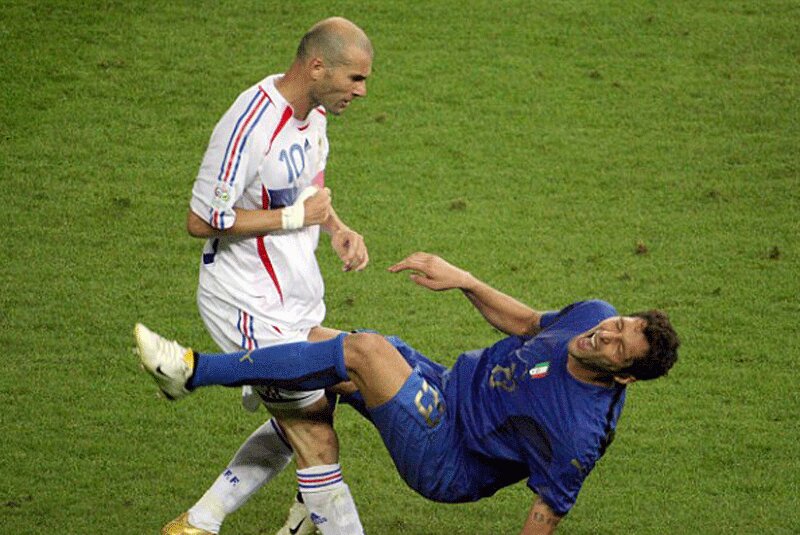 Zinedine Zidane Marco Materazzi